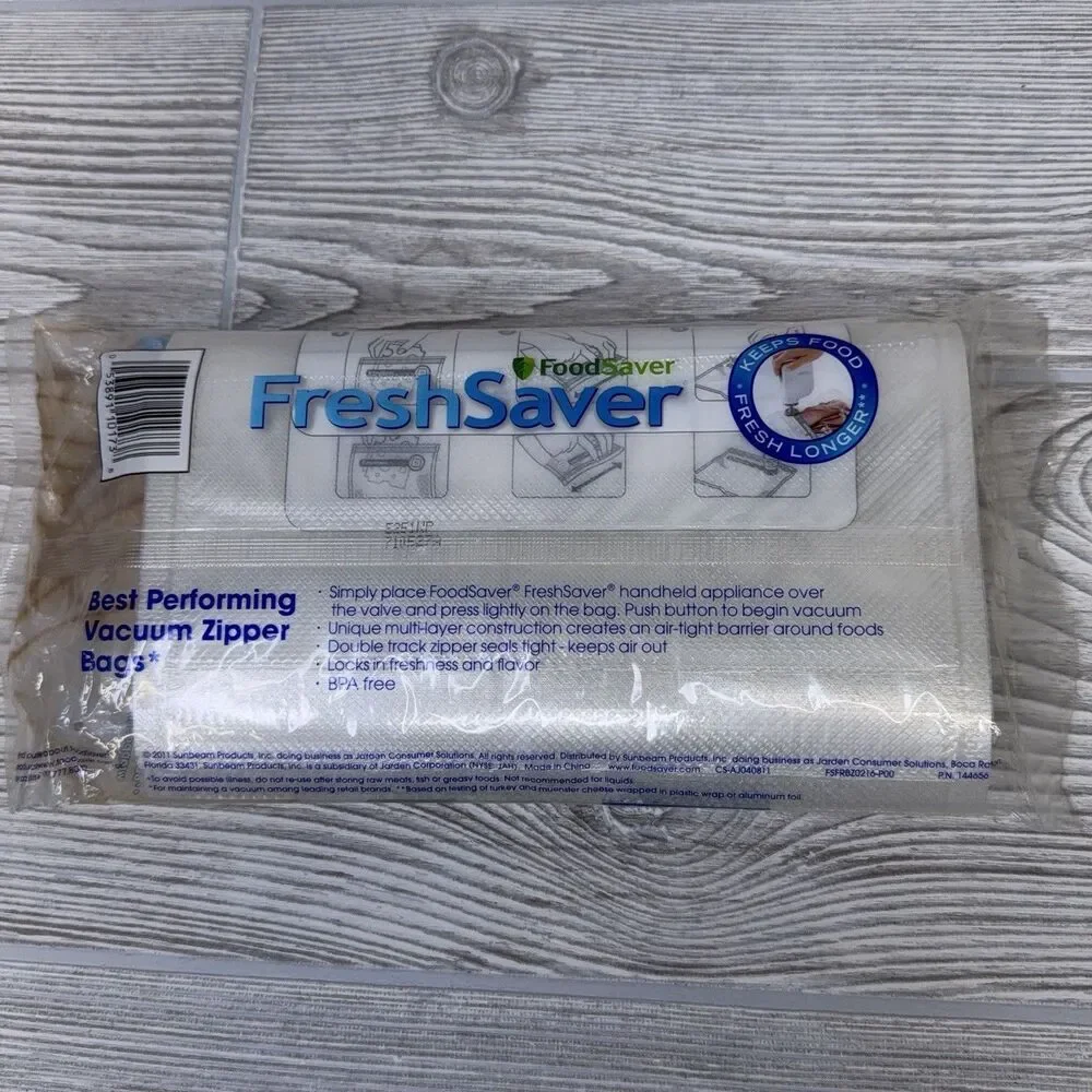 FoodSaver FreshSaver Vacuum Zipper Bags Quart 18ct & Gallon 12ct Bundle